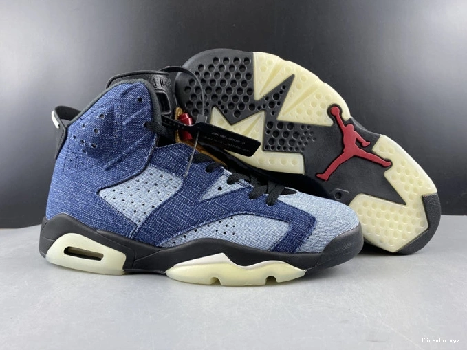 Denim Washed CT5350-401 Jordan Air 6 0709